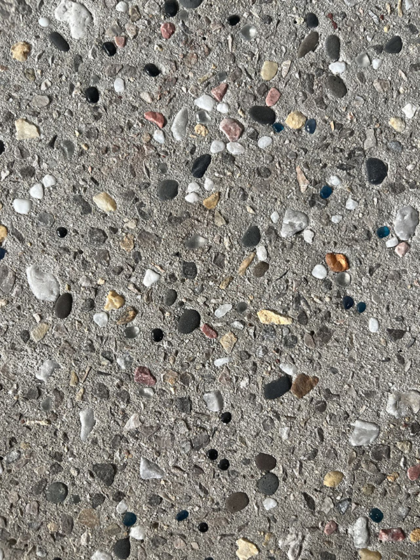 礫石混凝土路面